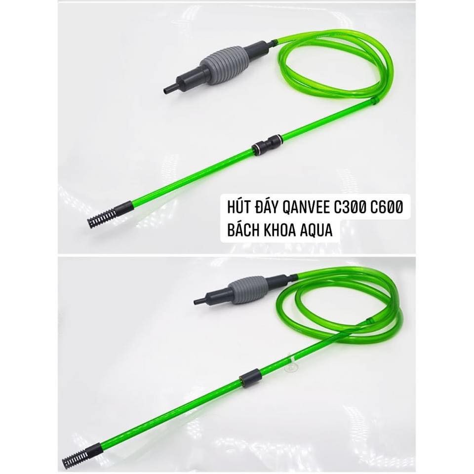 Hút đáy thay nước hồ cá cao cấp Qanvee C300-C600